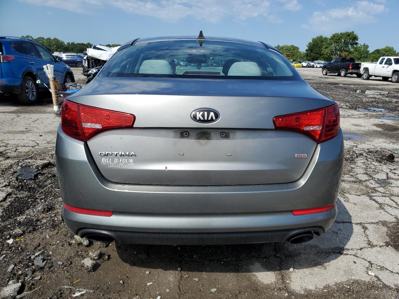 2013 Kia Optima Lx VIN: 5XXGM4A7XDG093328 Lot: 70602945