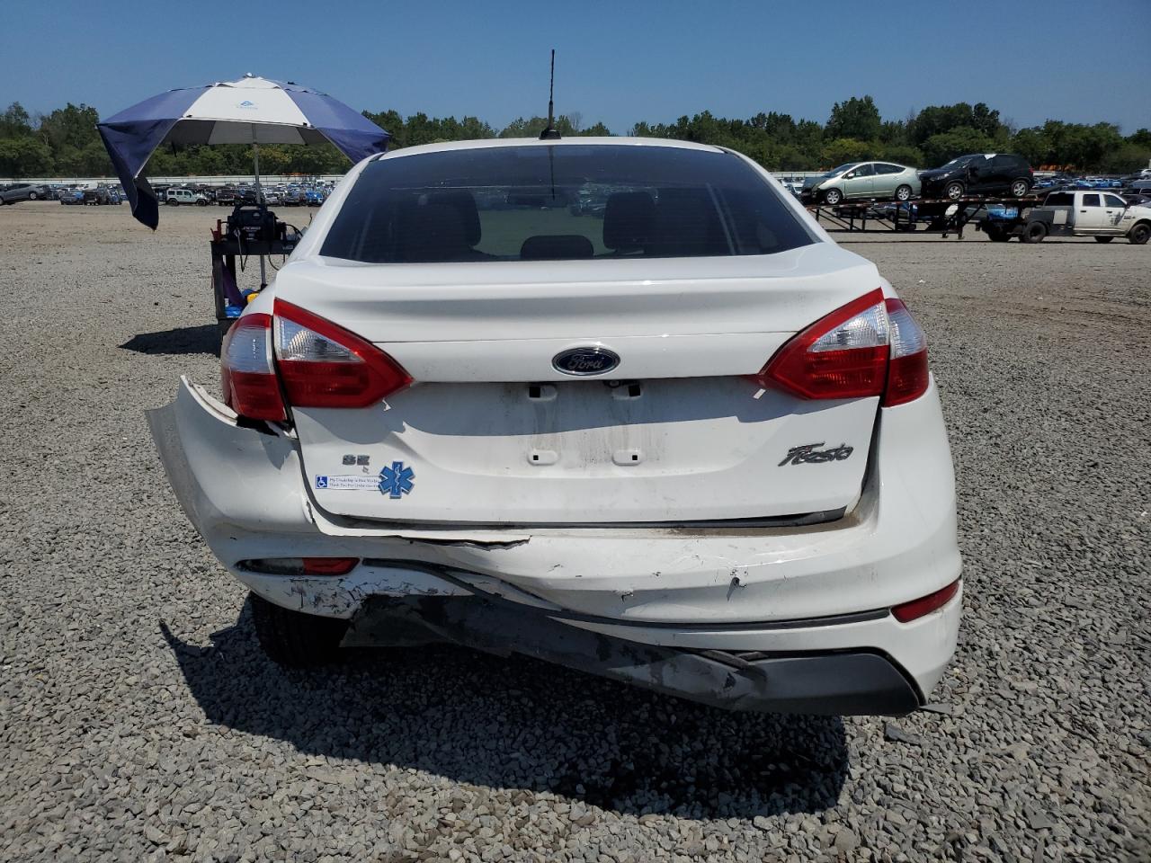 2019 Ford Fiesta Se VIN: 3FADP4BJ6KM153353 Lot: 68488245