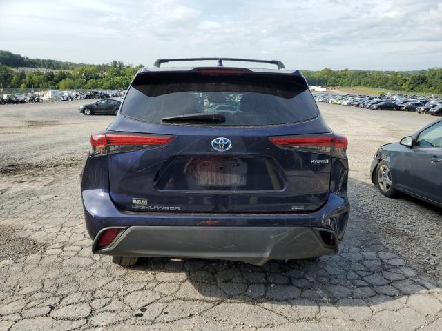  TOYOTA HIGHLANDER 2022 Granatowy