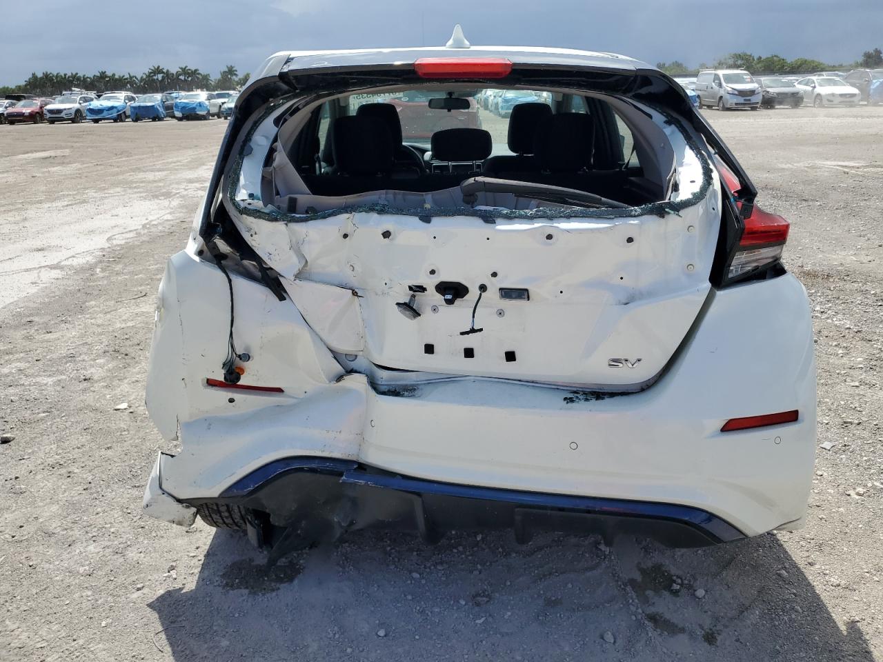 2022 Nissan Leaf Sv VIN: 1N4AZ1CV7NC562593 Lot: 67734335