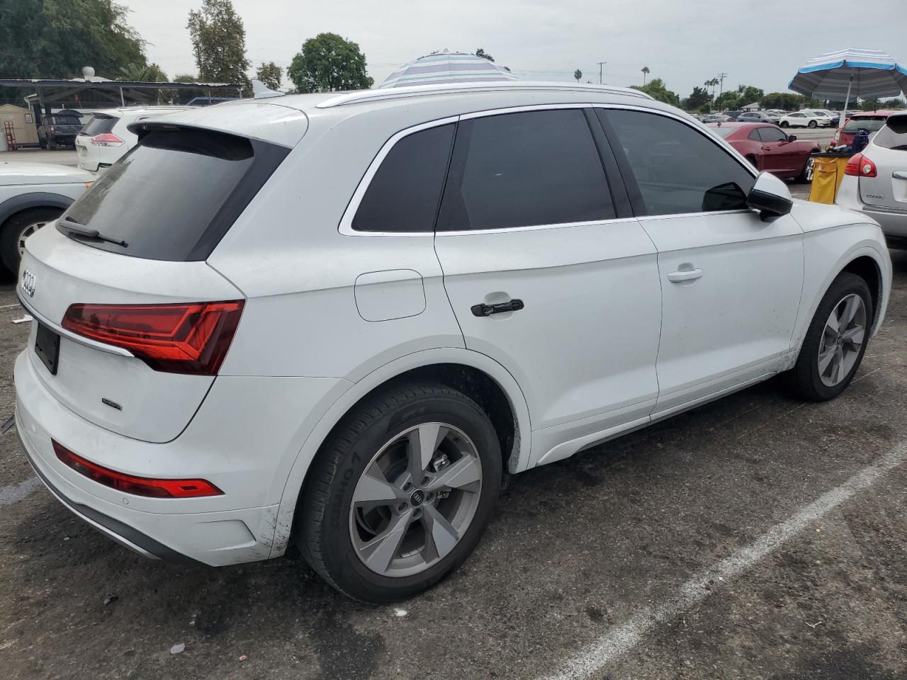 2023 Audi Q5 Premium Plus 40 white null gas WA1BBAFY7P2010054 photo #4