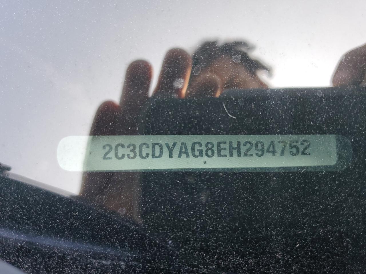 2014 Dodge Challenger Sxt VIN: 2C3CDYAG8EH294752 Lot: 69289905