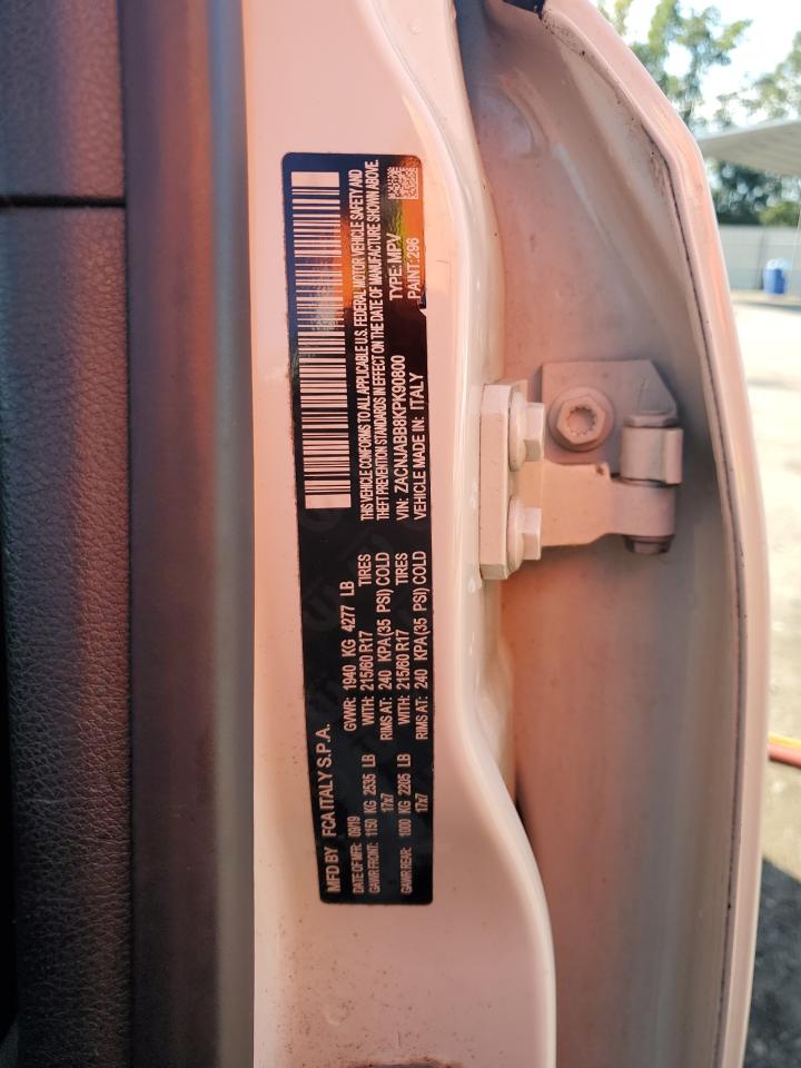 2019 Jeep Renegade Latitude VIN: ZACNJABB8KPK90800 Lot: 70080855