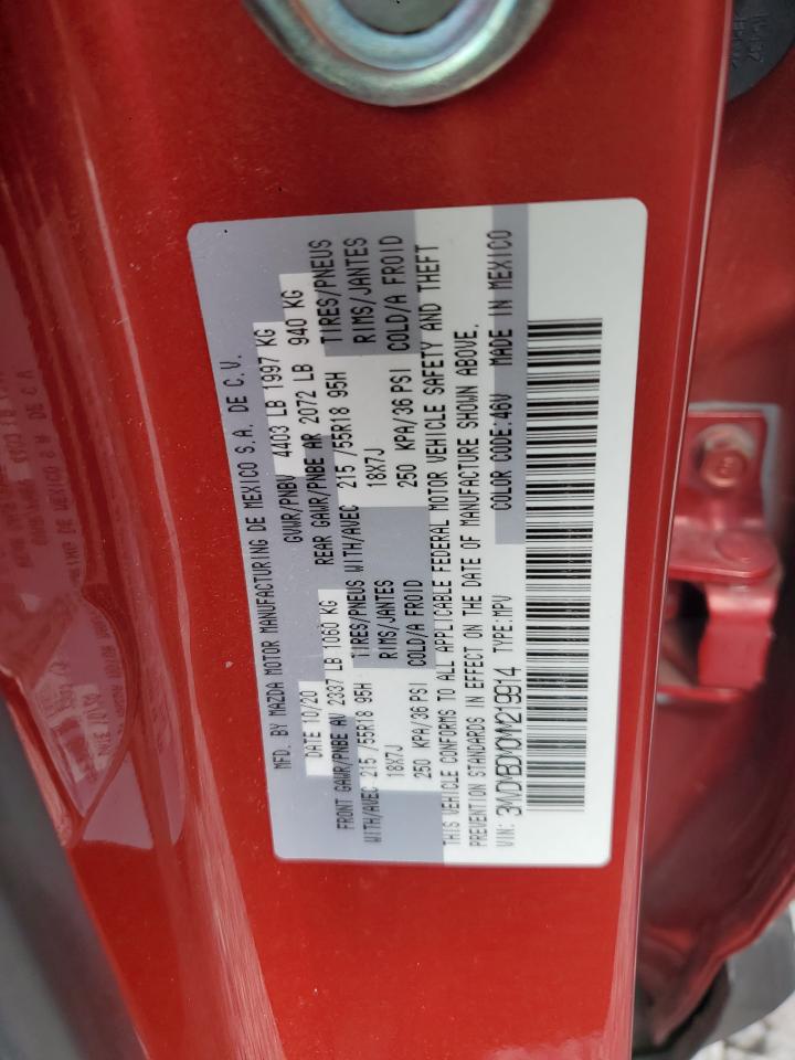 2021 Mazda Cx-30 Premium VIN: 3MVDMBDM0MM219914 Lot: 69865045
