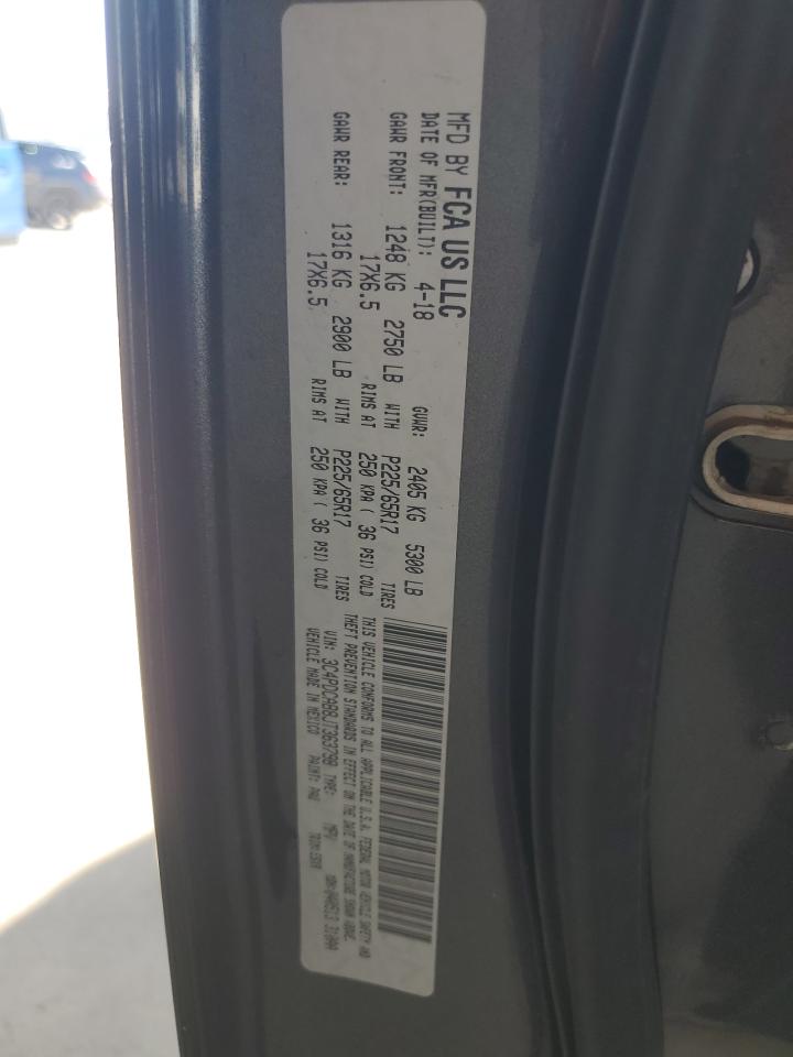 2018 Dodge Journey Se VIN: 3C4PDCAB8JT363798 Lot: 69056075