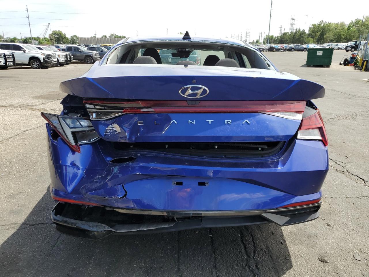 2022 Hyundai Elantra Sel VIN: 5NPLN4AG7NH055962 Lot: 68349225