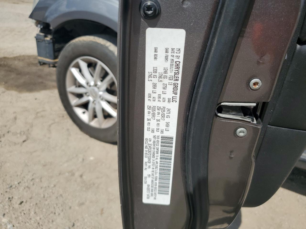 2013 Dodge Journey Sxt VIN: 3C4PDCBG7DT630430 Lot: 69232285