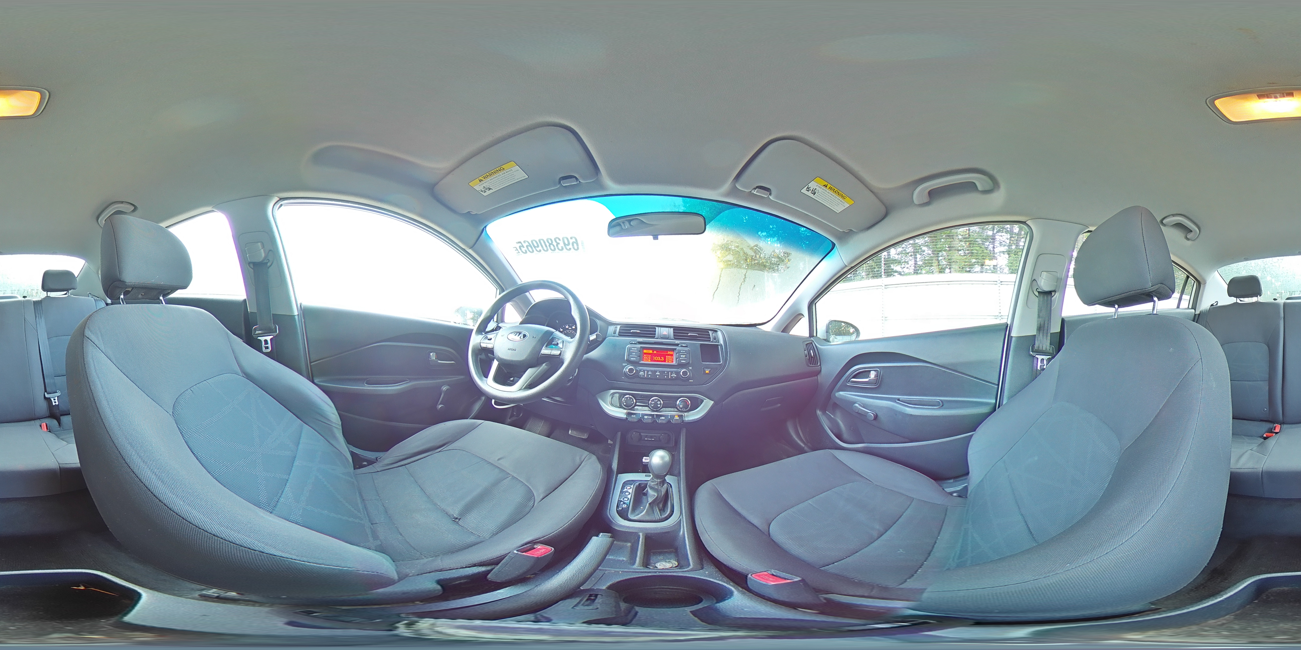 2015 Kia Rio Lx VIN: KNADM4A32F6436504 Lot: 69380965