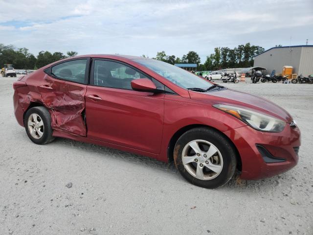  HYUNDAI ELANTRA 2014 Burgundy