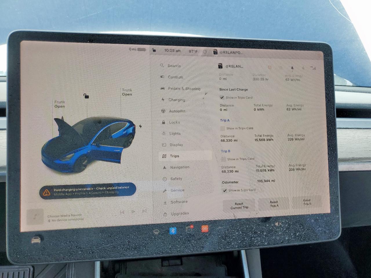 2019 Tesla Model 3 VIN: 5YJ3E1EA3KF485731 Lot: 68911935