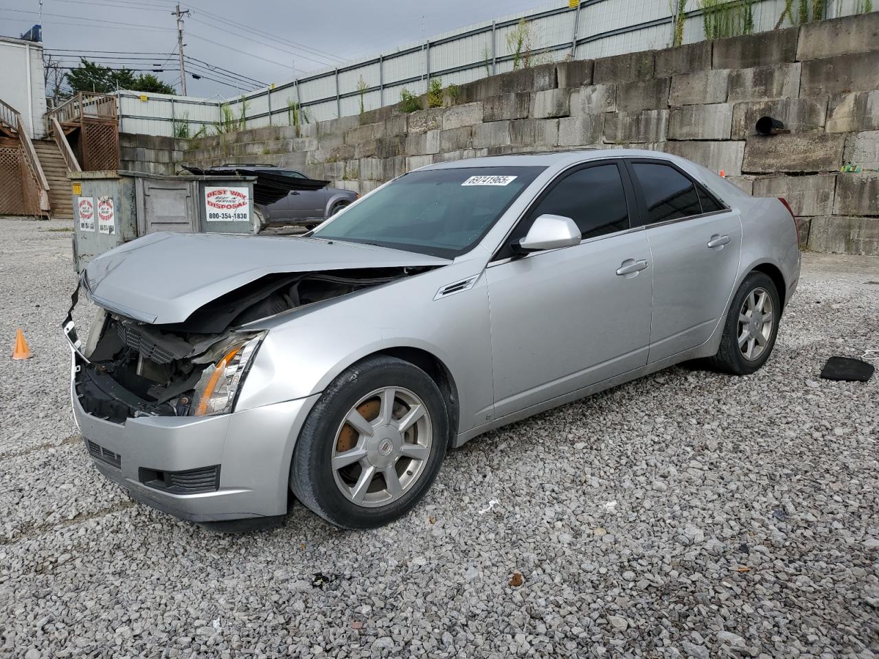 2009 Cadillac Cts silver null gas 1G6DF577290148912 photo #1