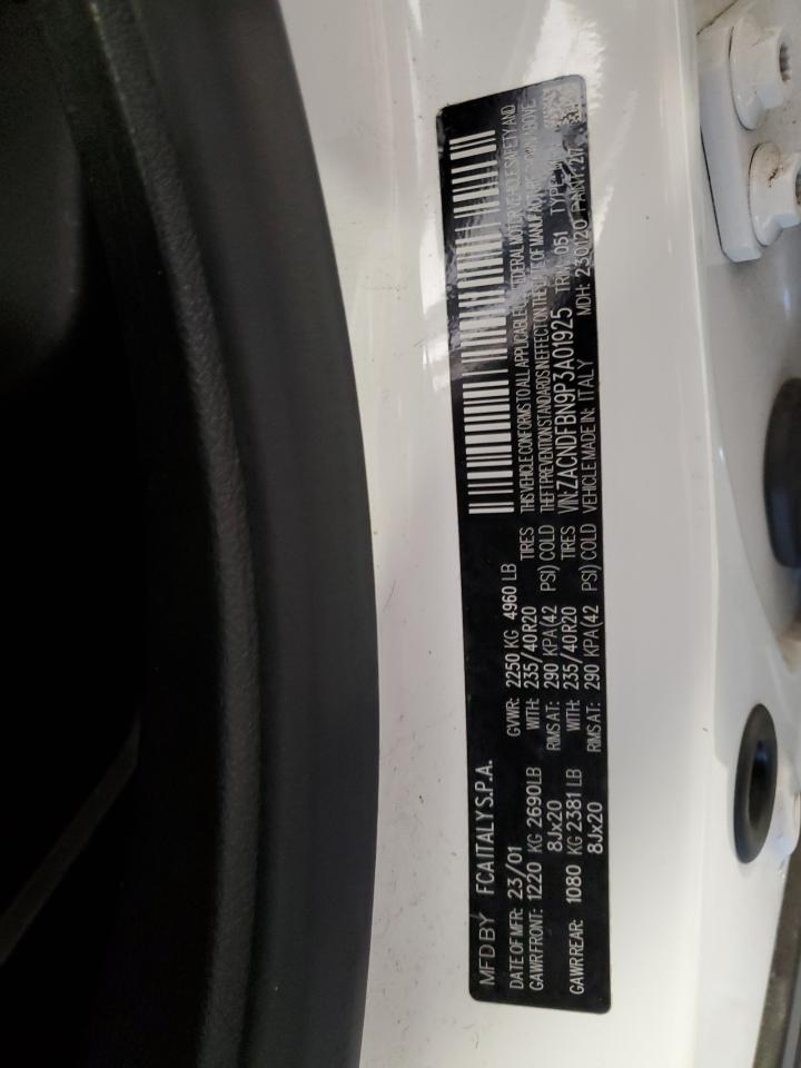 2023 Dodge Hornet Gt Plus VIN: ZACNDFBN9P3A01925 Lot: 69372575