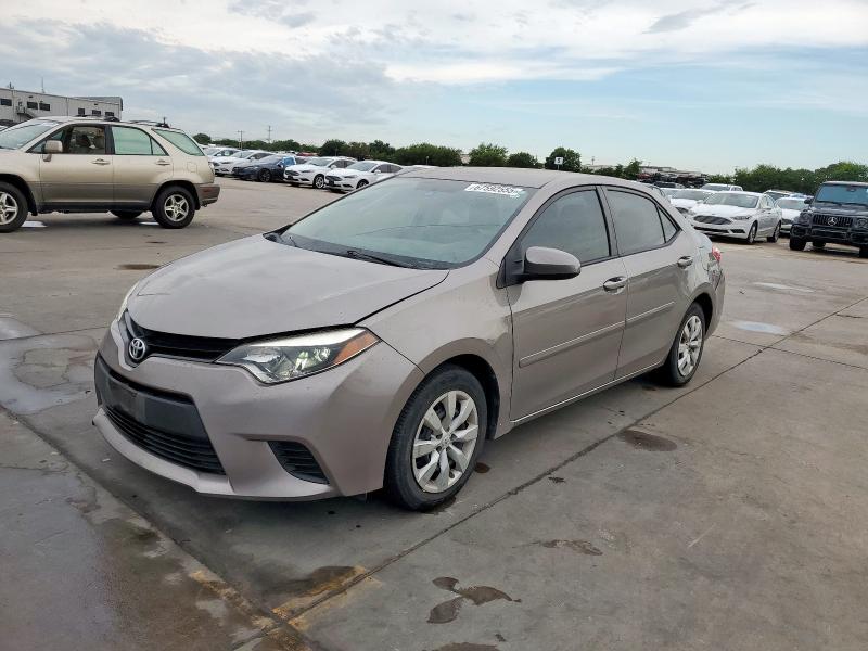  TOYOTA COROLLA 2014 Szary