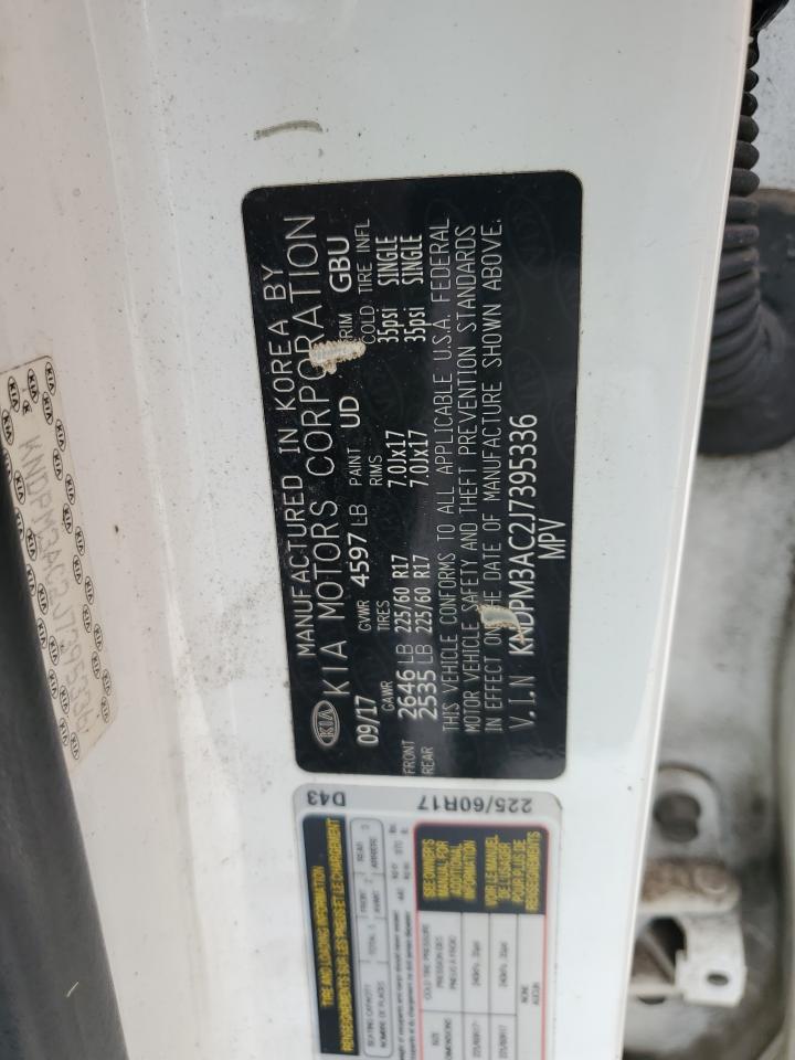 2018 Kia Sportage Lx VIN: KNDPM3AC2J7395336 Lot: 70688445