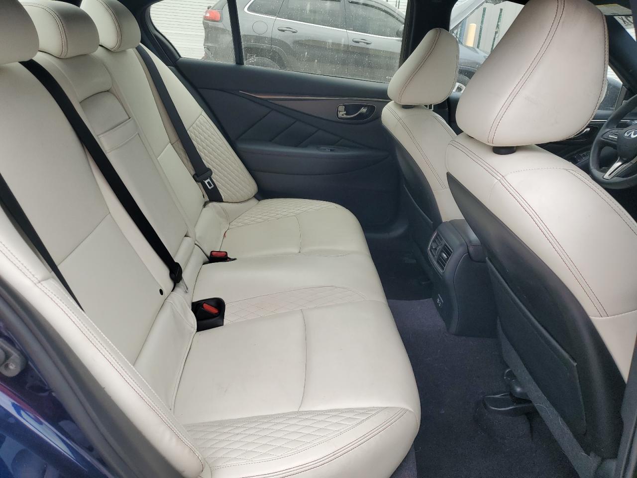 2021 Infiniti Q50 Red Sport 400 VIN: JN1FV7DR1MM880303 Lot: 69606205