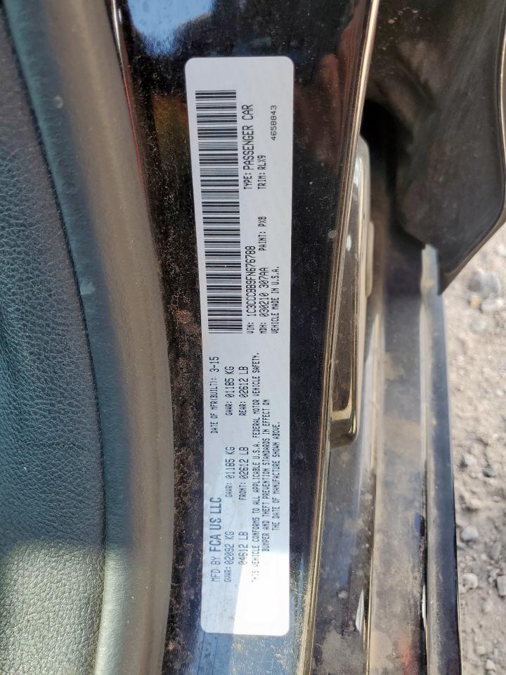 2015 Chrysler 200 S VIN: 1C3CCCBB9FN676788 Lot: 69176025