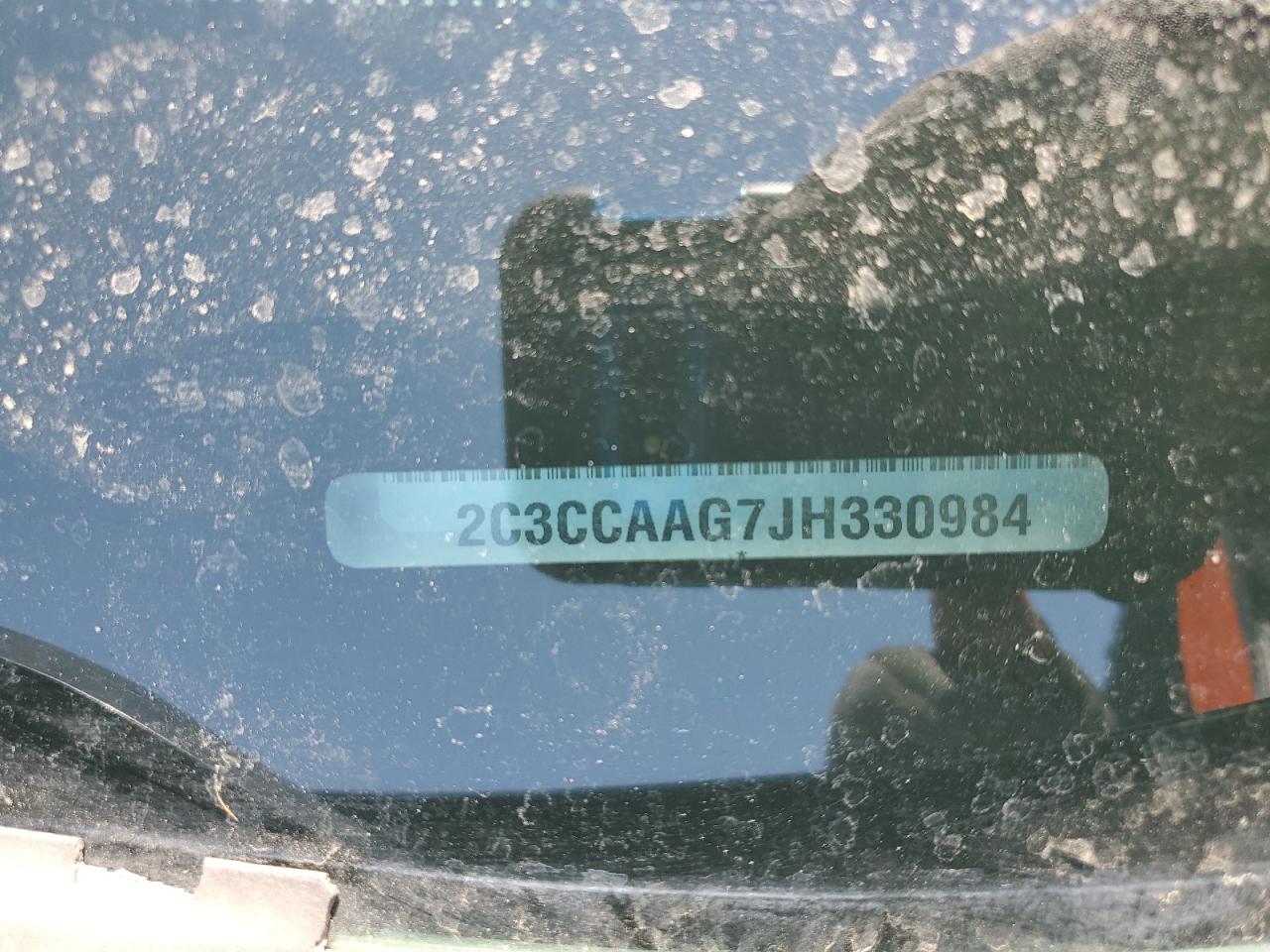 2018 Chrysler 300 Touring VIN: 2C3CCAAG7JH330984 Lot: 70299165