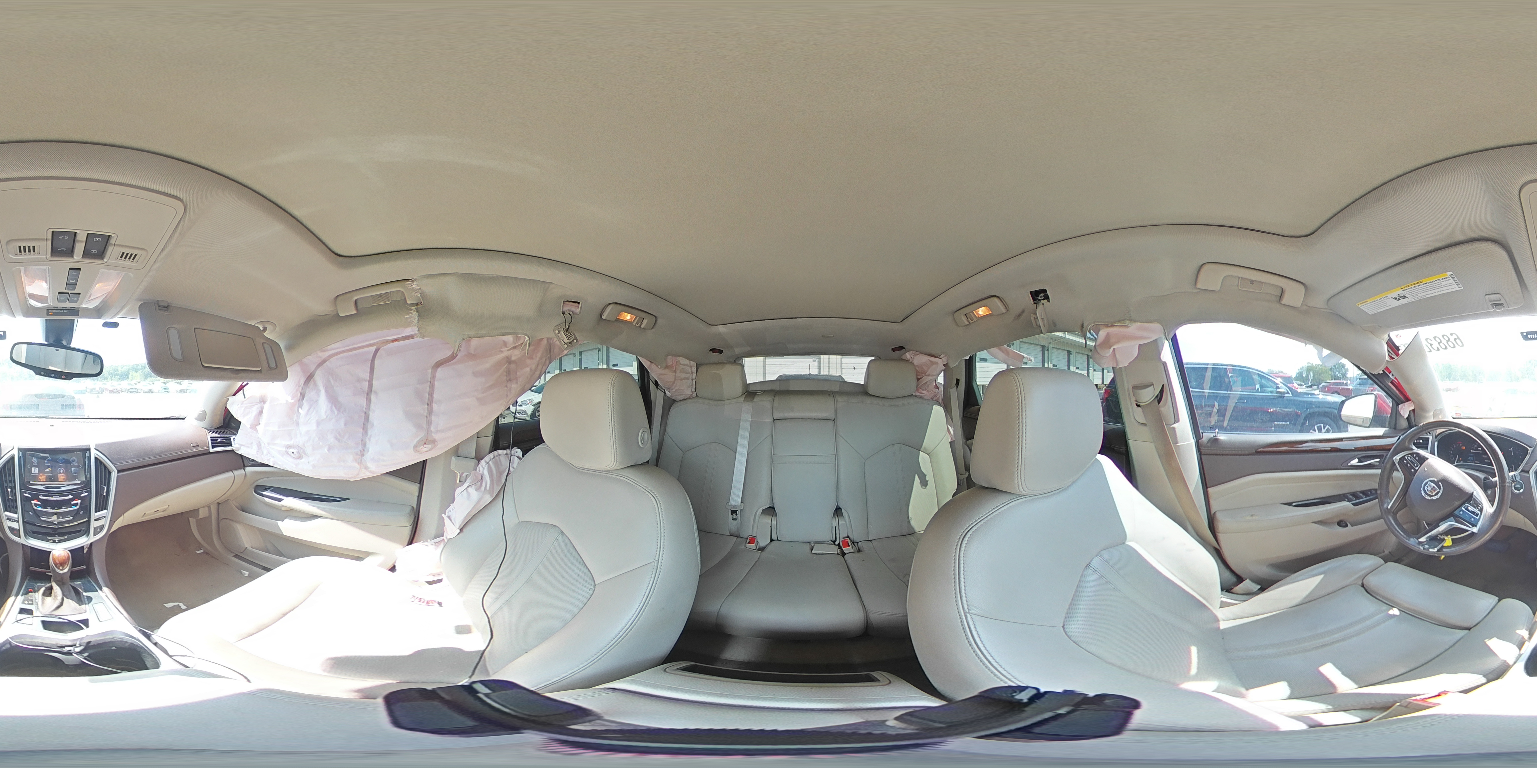2015 Cadillac Srx Luxury Collection VIN: 3GYFNBE34FS604608 Lot: 68836605