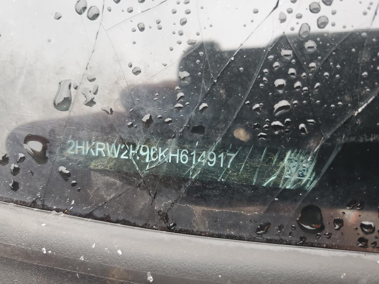 2019 Honda Cr-V Touring VIN: 2HKRW2H96KH614917 Lot: 69605845