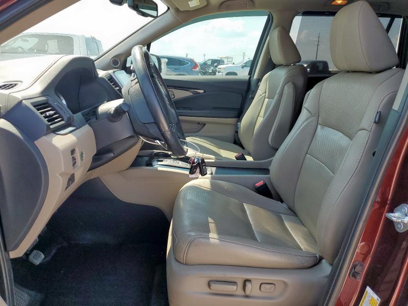  HONDA PILOT 2018 Бордовый
