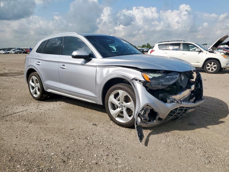  AUDI Q5 2021 Серебристый