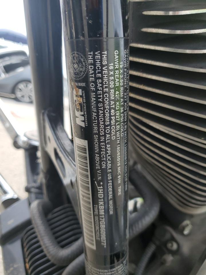 2016 Harley-Davidson Flhx Street Glide VIN: 1HD1KBM17GB609077 Lot: 68320435