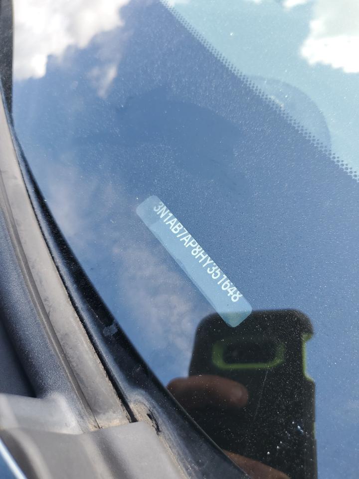 2017 Nissan Sentra S VIN: 3N1AB7AP8HY351648 Lot: 68752735