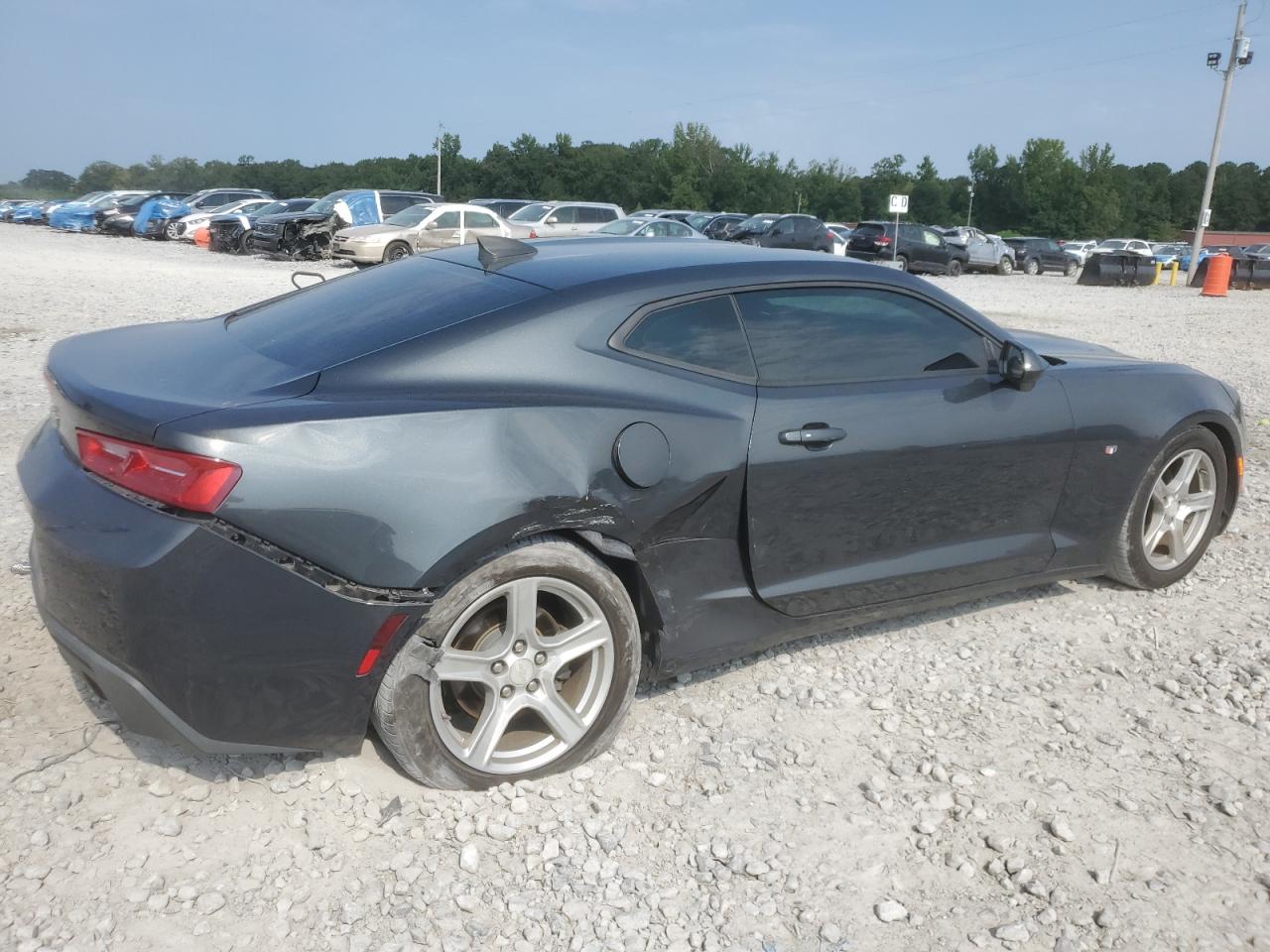 2016 Chevrolet Camaro Lt grey coupe gas 1G1FB1RS3G0193990 photo #4
