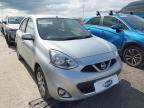2015 NISSAN MICRA ACENTA  for sale at Copart PETERLEE