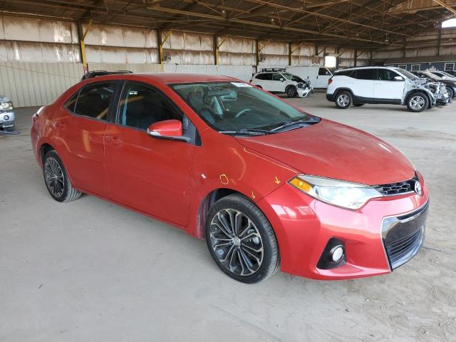  TOYOTA COROLLA 2016 Красный