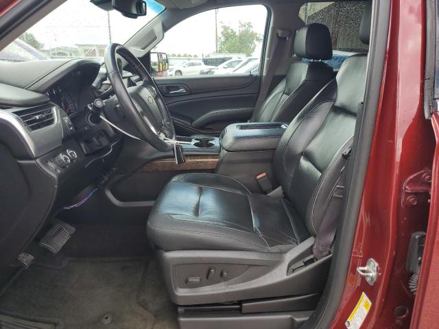 CHEVROLET SUBURBAN 2017 Czerwony