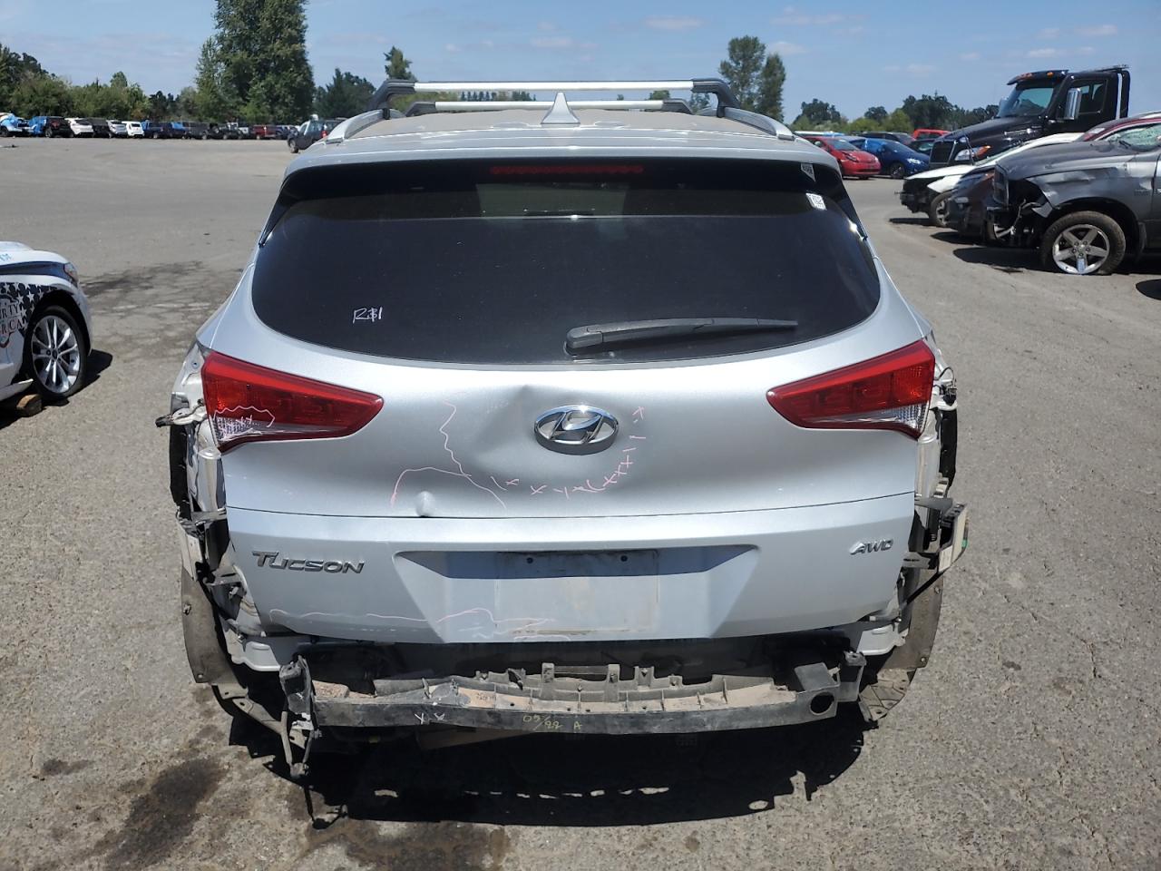 2017 Hyundai Tucson Limited VIN: KM8J3CA44HU511287 Lot: 67411915