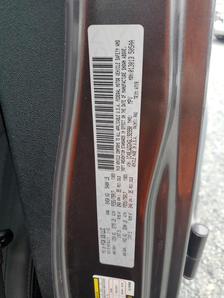 2016 Jeep Wrangler Unlimited Sport VIN: 1C4BJWDGXGL192990 Lot: 68967345