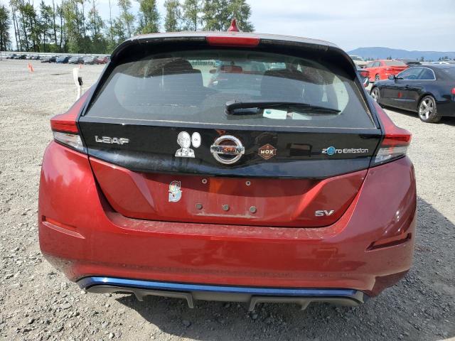  NISSAN LEAF 2019 Red