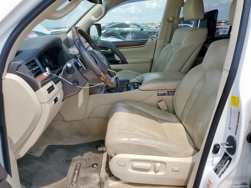  LEXUS LX570 2017 Белы