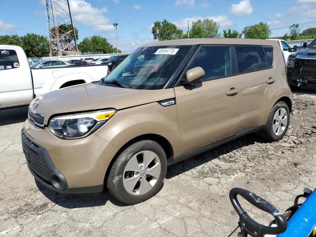  KIA SOUL 2016 tan
