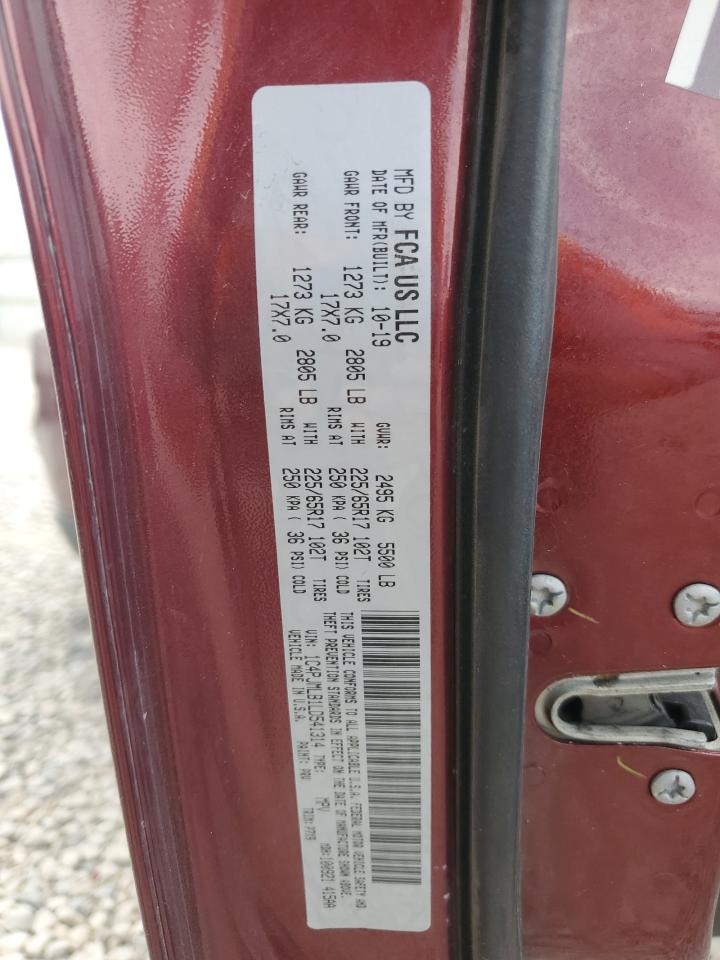 2020 Jeep Cherokee Latitude Plus VIN: 1C4PJMLB1LD541314 Lot: 69477415