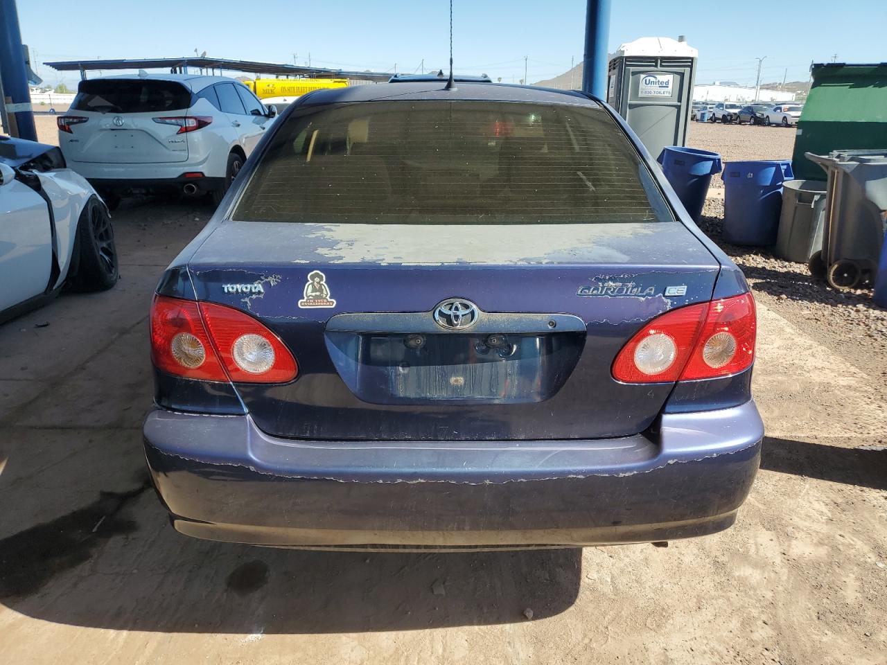 2005 Toyota Corolla Ce VIN: JTDBR32E750054461 Lot: 70595735