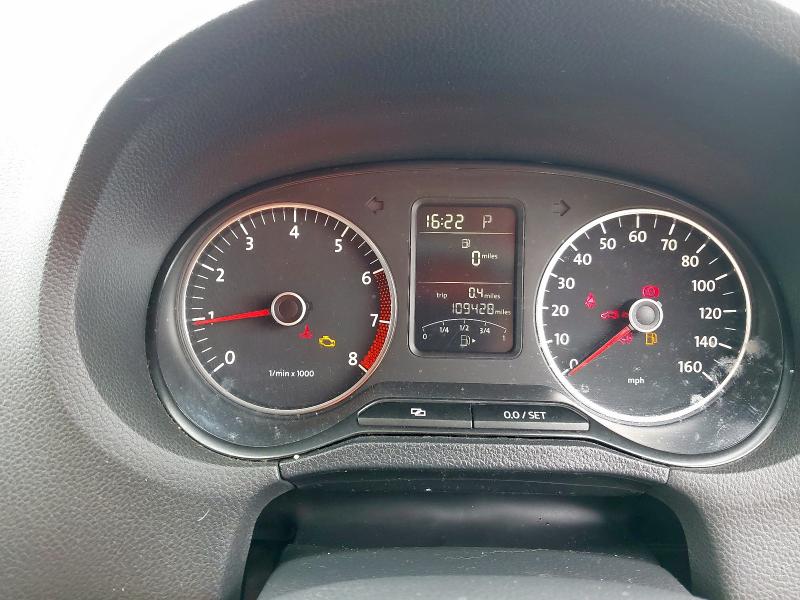 2012 VOLKSWAGEN POLO MATCH S-A 1.4 MATCH 3DR DSG