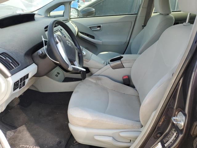 Hatchbacks TOYOTA PRIUS 2012 Szary