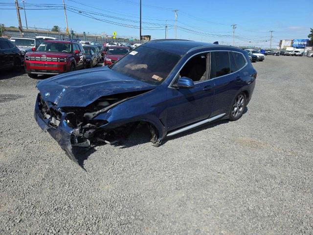  BMW X3 2022 Синий