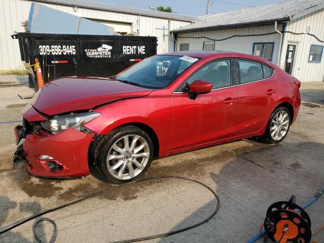  MAZDA 3 2016 Красный