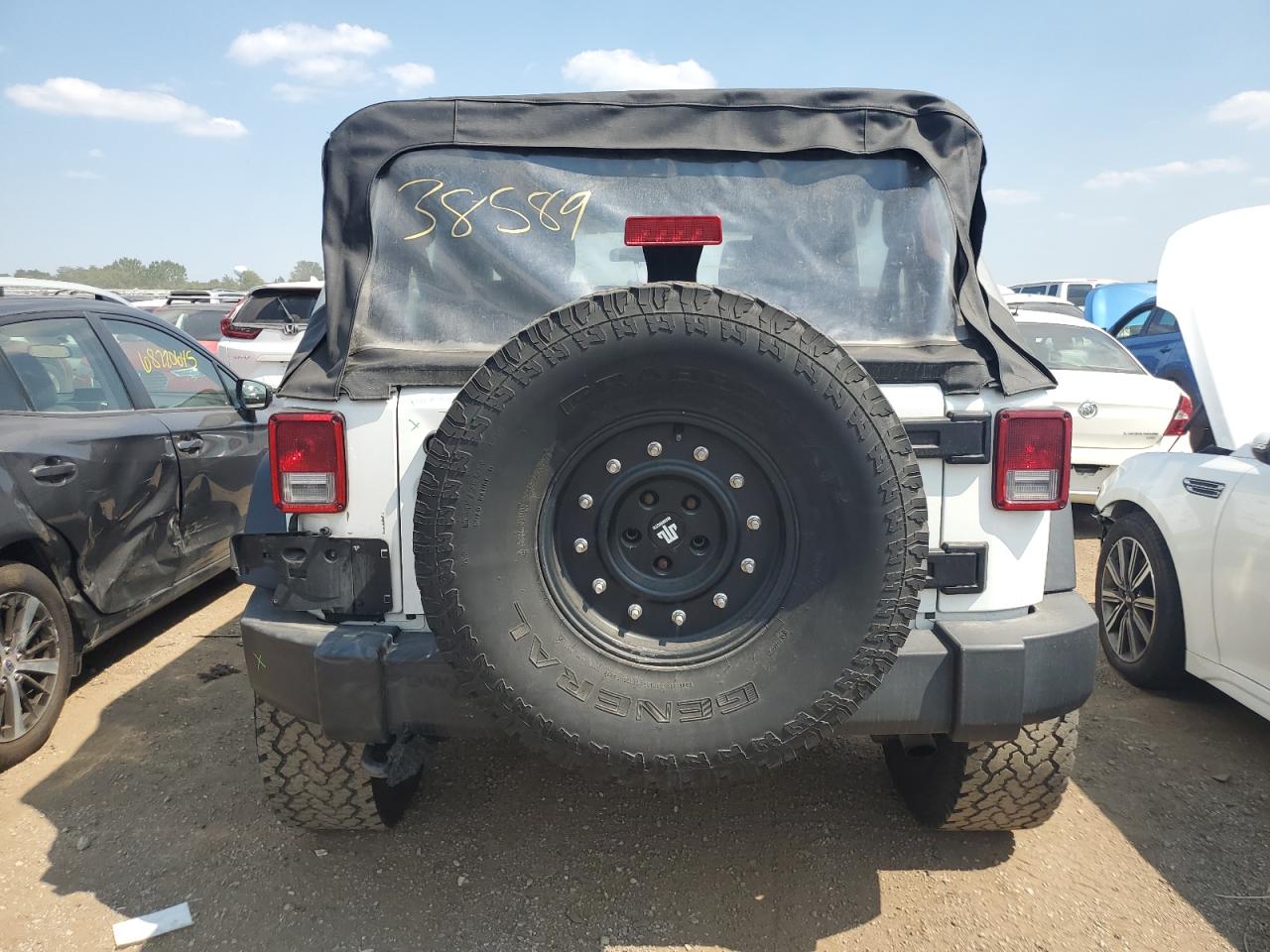 2017 Jeep Wrangler Unlimited Sport VIN: 1C4BJWDG6HL617963 Lot: 69082405