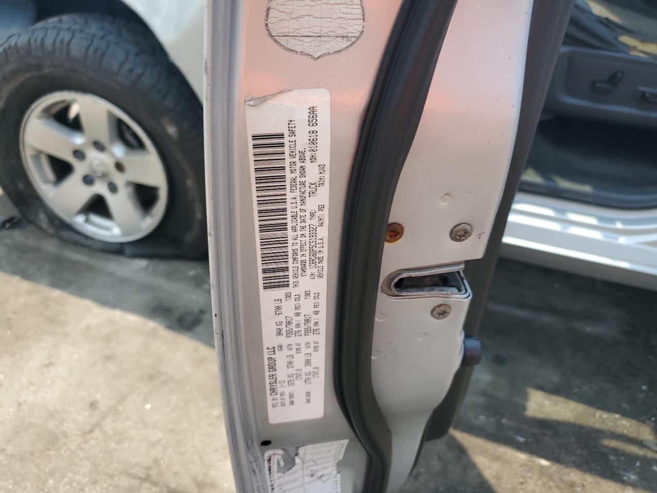 2012 Dodge Ram 1500 Slt VIN: 1C6RD6GP5CS193327 Lot: 69453185