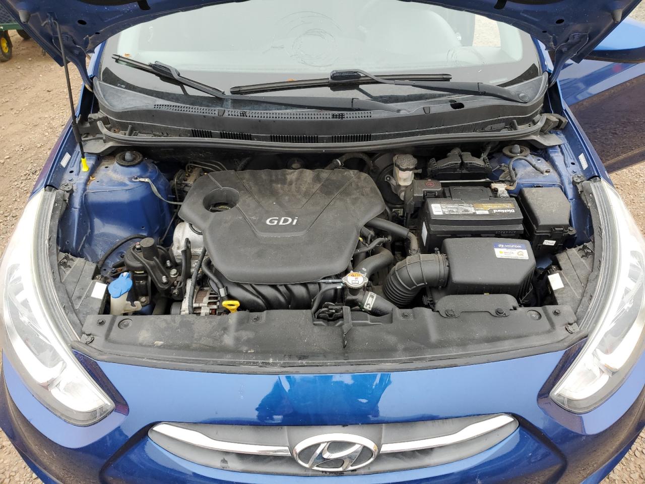 2016 Hyundai Accent Se VIN: KMHCT5AE4GU276675 Lot: 70343735