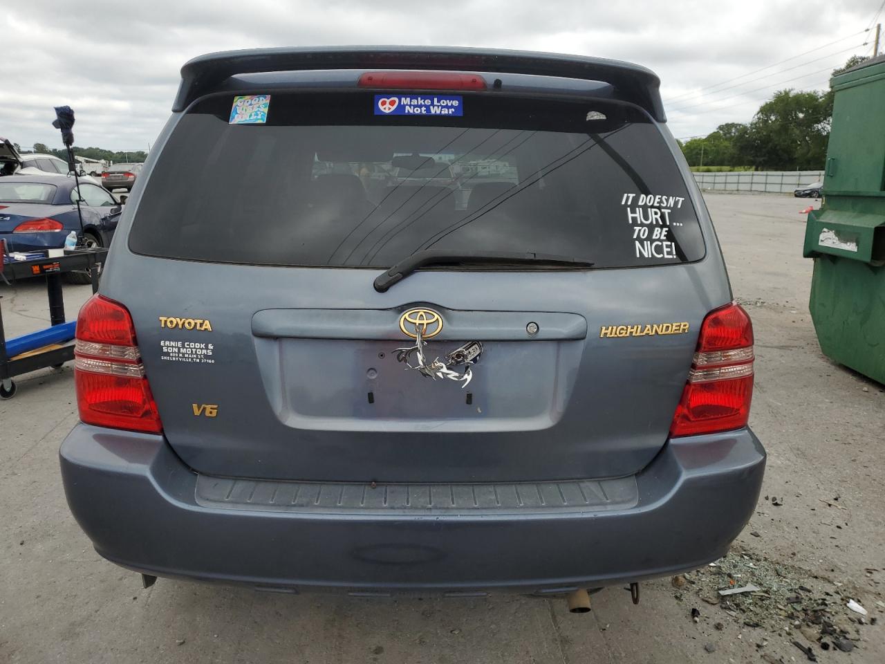 2003 Toyota Highlander Limited VIN: JTEGF21A830084729 Lot: 69736145