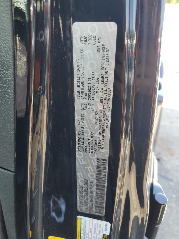 2021 Jeep Gladiator Overland VIN: 1C6HJTFG8ML512932 Lot: 67453075