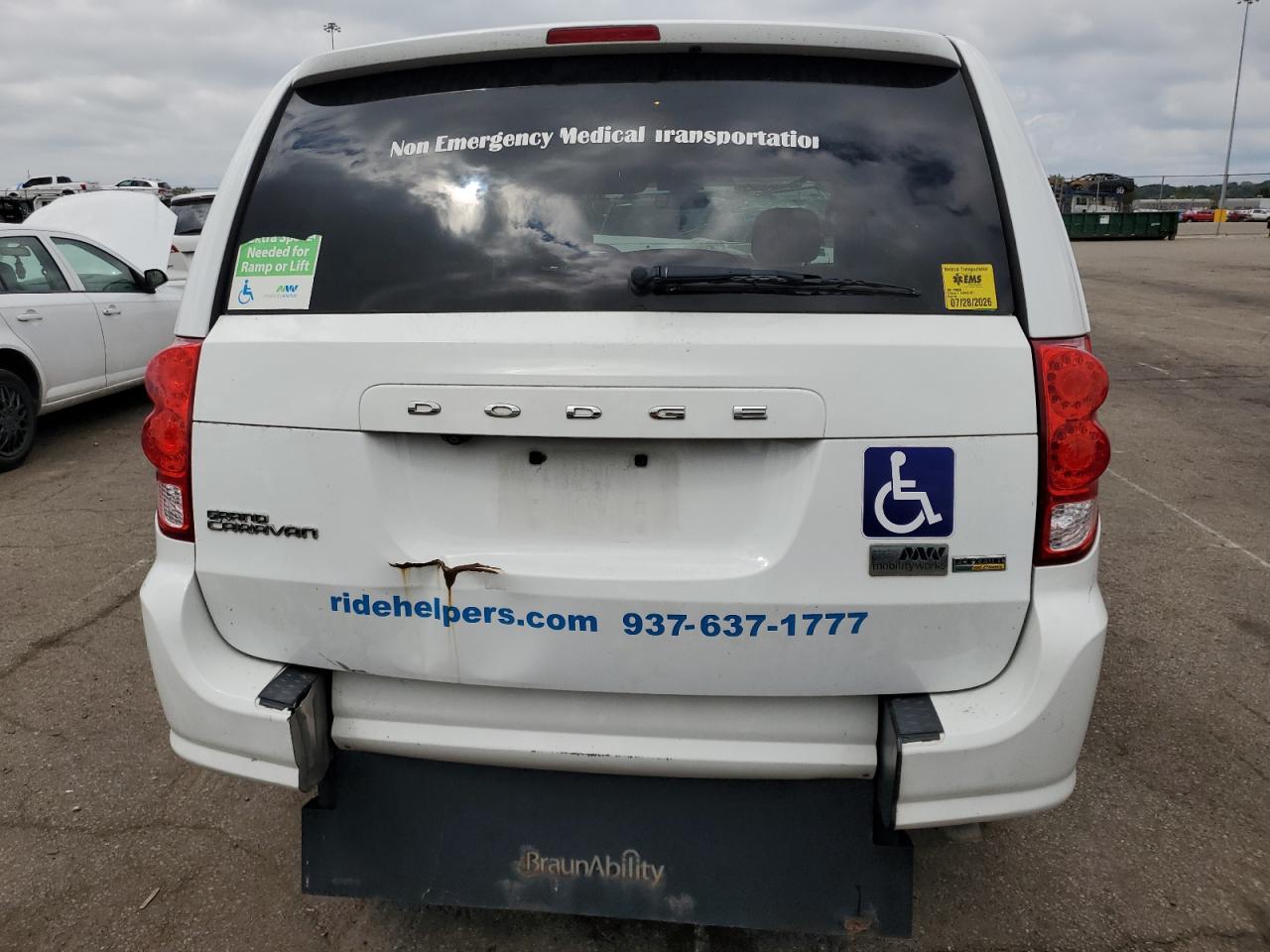 2019 Dodge Grand Caravan Se VIN: 2C7WDGBG6KR678636 Lot: 71089935