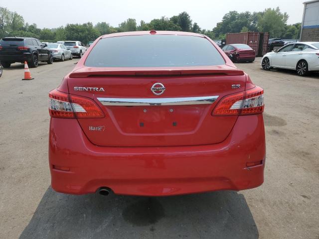  NISSAN SENTRA 2015 Czerwony