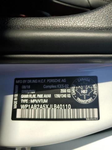 2018 PORSCHE MACAN S  